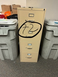 [#D11-72] File Cabinet - 4 drawer vertical