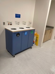 [#D30-41] Rolling Trash Can 