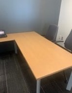 [#C5-13] Wood Table (40Lx20Px28H)