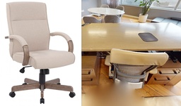 [#B13-16] Beige Task Chair