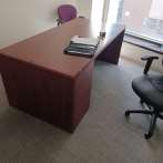 [#E3-166] Desk w/ Ped (3'x6')