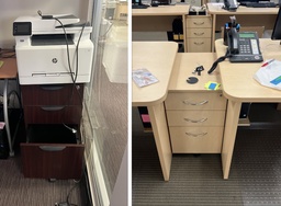 [#D9-26] Vertical filing/pedestal storage