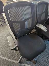 [#B13] Black Task Chairs