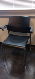 [#B4-18] plastic/metal stacking chairs