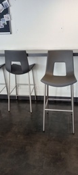[#B1-19] plastic/metal bar stool