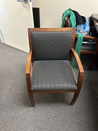 [#B9-17] Side Chairs with wood arms