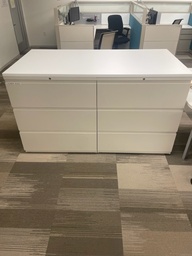 [#D8] 3H BEIGE FILE CABINETS, 36 X 38 X 19"