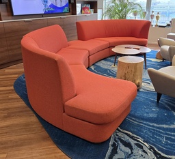 [#B7-16]  SIC curved couch