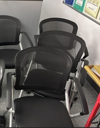 [#B8] Black Side Chairs