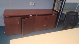 [#D5-7] Brown Credenza