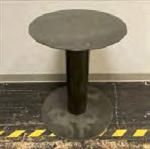 [#C4-2] Table Base, 28"H, Black