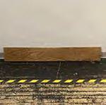 [#D19-39] Shelf Untreated Wood, 8D 53 1/2W