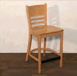 [#B1-85] Blonde Maple Wood Stool