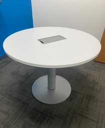 [#C4-5] Round Base Table with Cable Tray