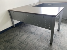 [#E6-9] L Shaped Manager's Table