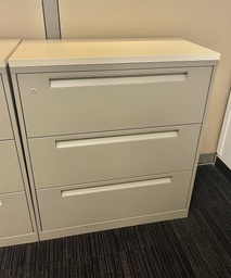 [#D8-34] Lateral File - 3H Common Top W 36, D 18, H 41