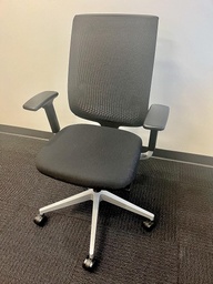 [#B13-47] Black Task Chair - Reply