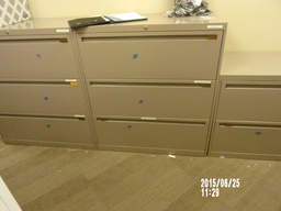[#D8-32] Allsteel 3 Drawer Lateral File