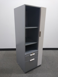 [#D20] Storage, Tower, Steelcase, Grey