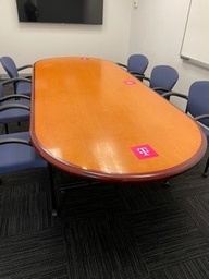 [#C6-14] Oval Conference Table - 48x120