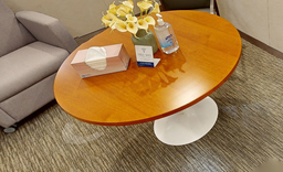 [#C3-6] Round Wood Table