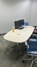 [#C12-3] Oval Training Table