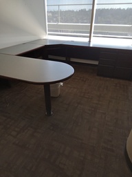 [#E7-Item ID 004674] U-desk 96x102x30