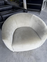 [#B12-38] Tan Plush Swivel