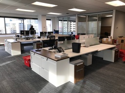 [#A1] Teknion Sit-Stand Stations
