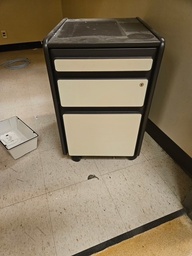 [#D16-16] 22" x 15" 3 Drawer Mobile Pedestal