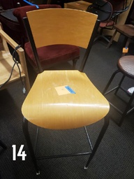 [#B1-14] High Back Bar Stool