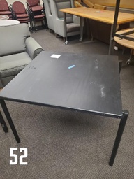 [#C1-52] 42"x42" Black Table