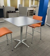 [#B1-157] Bar Height Square Tables 