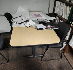 [#C12-20] 30 x 60 Wood Top Table