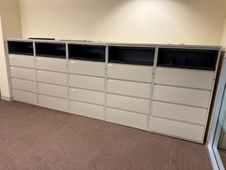 [#D12-16] Herman Miller 5H Lateral Filing