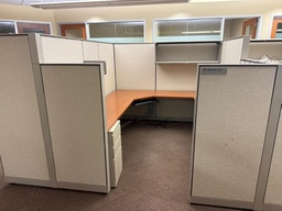 [#A3-18] Herman Miller Ethospace Complete Cubicle Set 7' x 8'