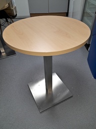 [#C4-48] Wood Laminate Round Table
