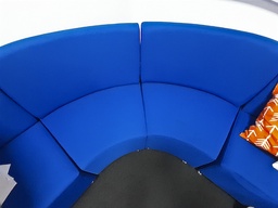 [#B6-53] Blue Soft Single Breakout Chair