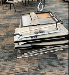 [#A1-2] Disassembled Cubicle