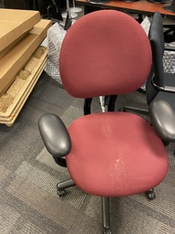 [#B13-119] Red Task Chair 