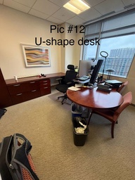 [#E9-12] U-Shape desk