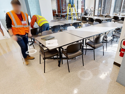 [#C2-14] Square Breakroom Tables