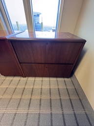 [#D6-152] Wood 2-drawer lat file