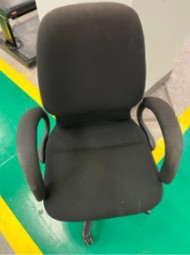 [#B13-22] Black Office Chair