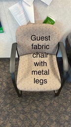 [#B8-13] Guest fabric chairs