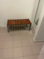 [#B2-11] BENCH LOCKER ROOM