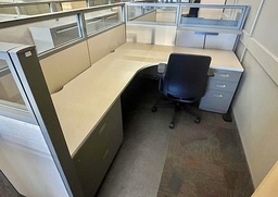 [#A2-94] L-Shaped Workstation - 96 x 72