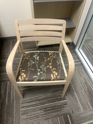 [#B9-12] Floral Guest Chair