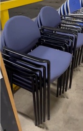 [#B8-5] Blue Stack Chairs