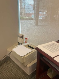 [#H13-61] Very Old Printer